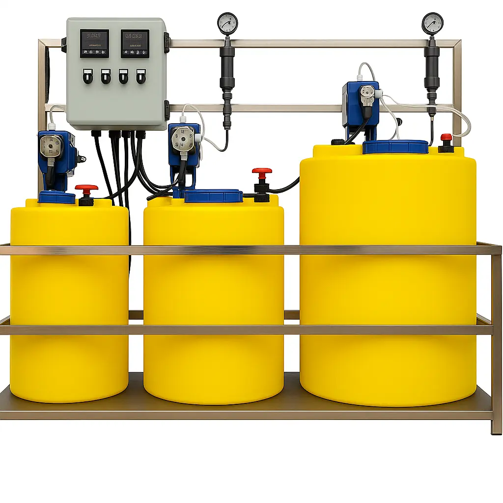Chemical Dosing System (Skid Multi-Tank)