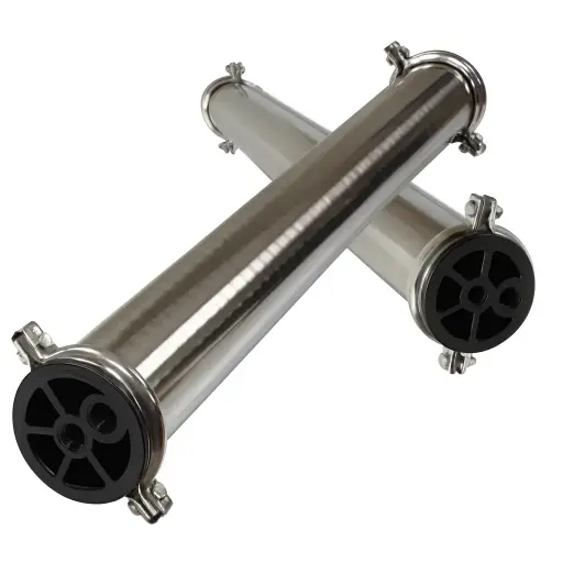 Stainless Steel Membrane Housing (Horizontal Mount)